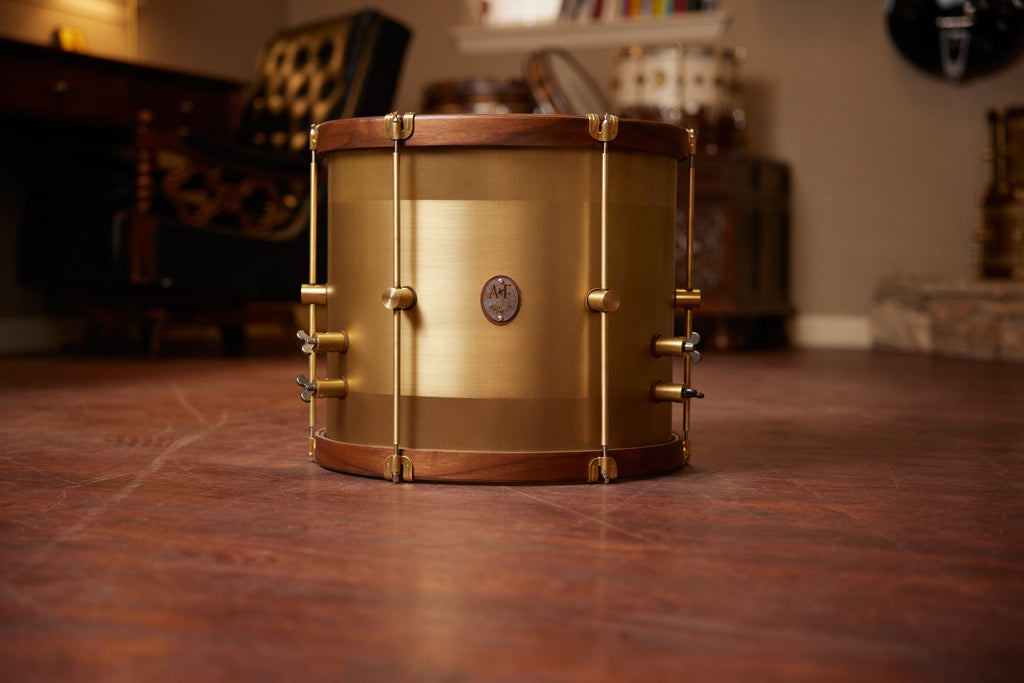 The Royal Two-Tone Brass Floor Tom
