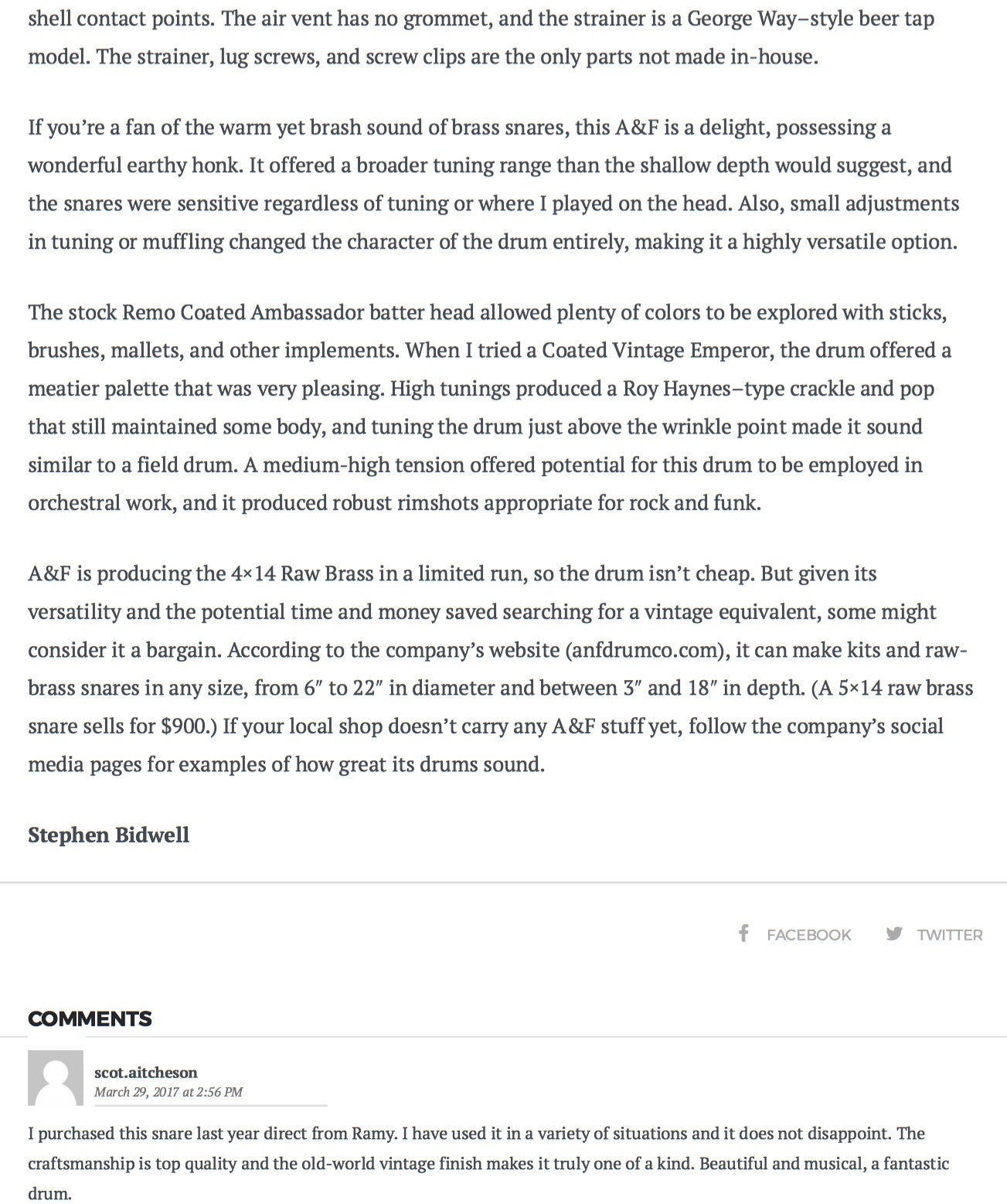 4x14 Limited Edition Snare/SOLD OUT!