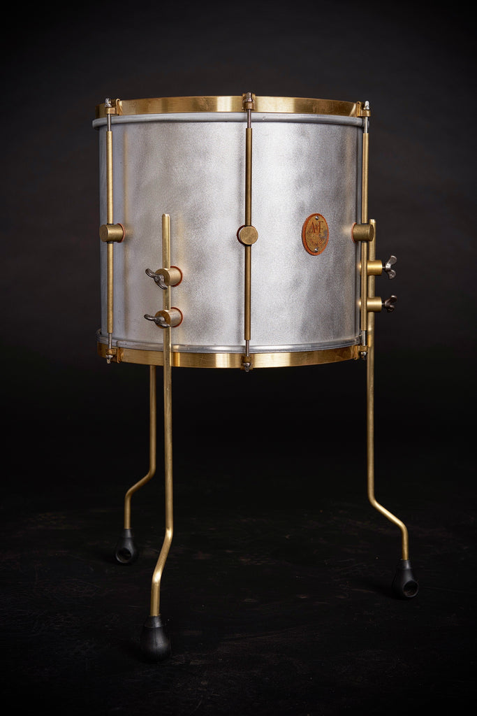 Raw Aluminum Floor Tom